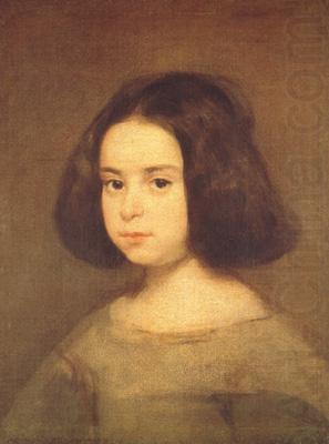 Diego Velazquez Portrait d'une fillette (df02) china oil painting image